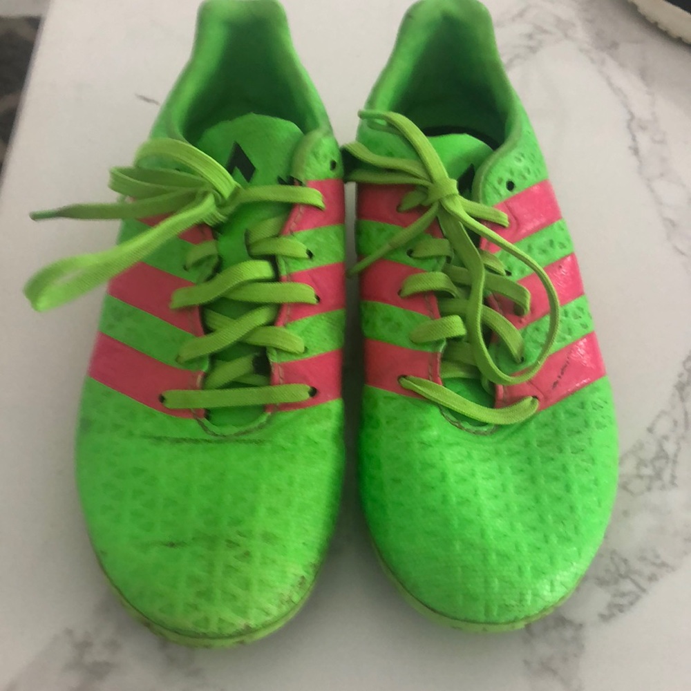 Girls adidas cleats!